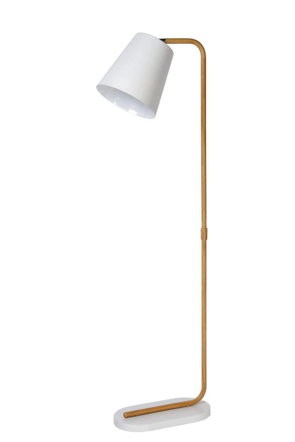 Lucide CONA - Lampadaire - 1xE27 - Blanc - UIT